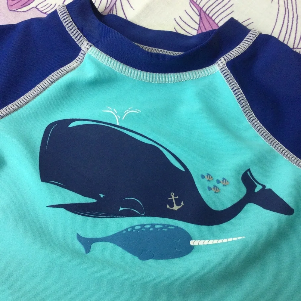 Like New 3 Pz Baby Boy Swim Tee & shorts